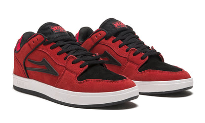 Lakai Telford Low Red Suede Skateboard Shoe