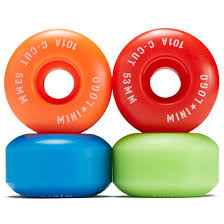 Mini Logo Skateboard C-cut Wheels Multi 53MM 101A