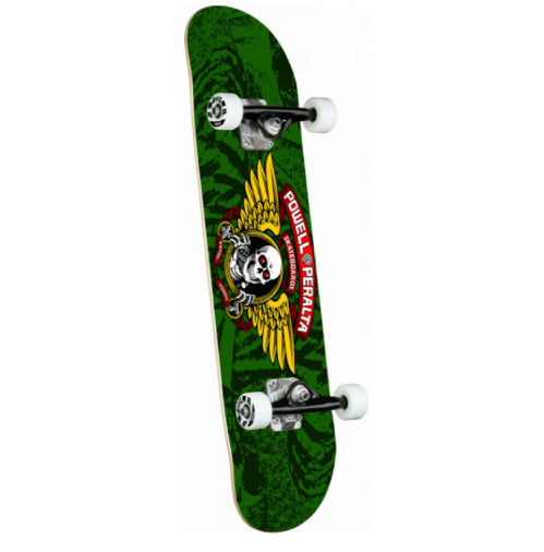 Powell Peralta Winged Ripper Complete Skateboard Green 8.0"