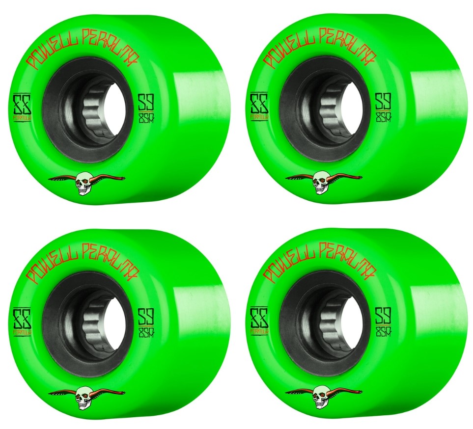 Powell Peralta G-Slides Skateboard Wheels Green 59MM 85A