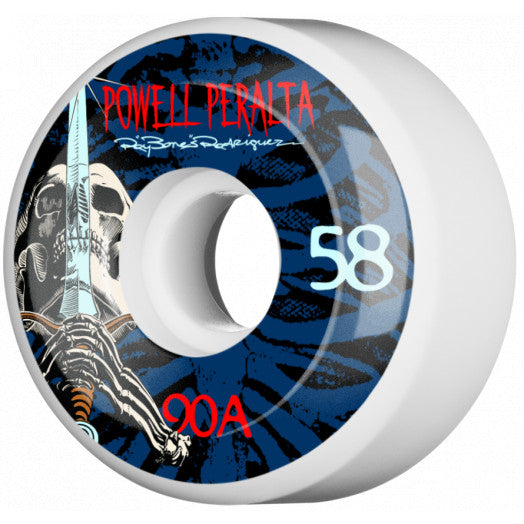 Powell Peralta Ray Rodriguez Skull and Sword Skateboard Wheels 58MM 90A