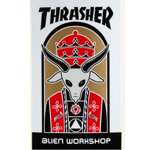 Alien Workshop X Thrasher Priest Skateboard Deck 8.5"