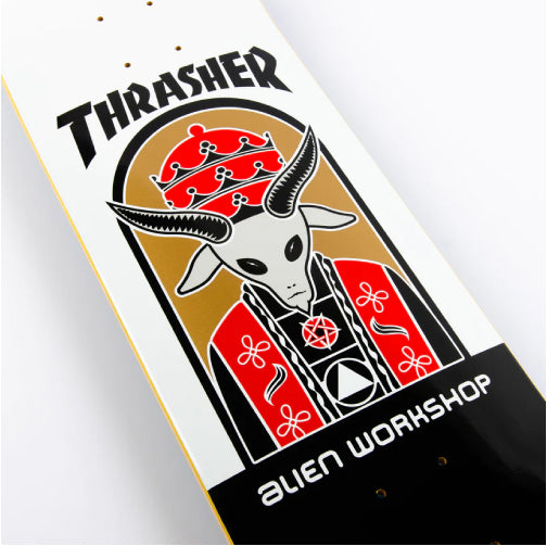 Alien Workshop X Thrasher Priest Skateboard Deck 8.5"