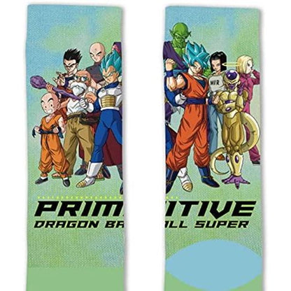 Primitive X Dragon Ball Super Universal Survival Team Crew Socks - Green Multi