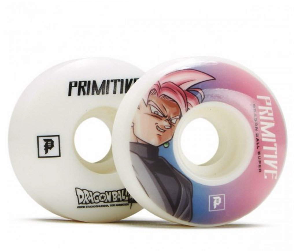 Primitive x Dragonball Paul Rodriguez Goku Black Rose Nuevo 53MM Wheels