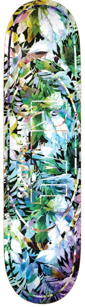 Real Tropical Dream Oval Skateboard Deck 8.06"
