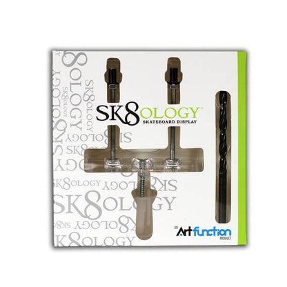 Sk8ology Floating Skateboard Deck Display with Drill Bit