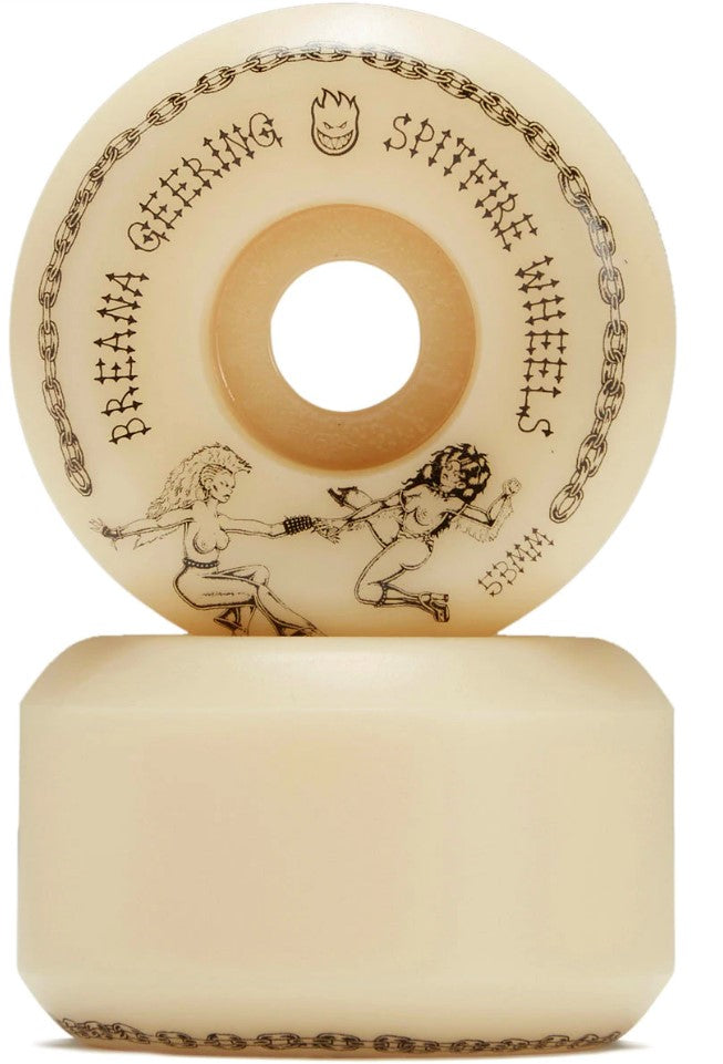 Spitfire Breana Geering Pro Formula Four Conical Full Skateboard Wheels Naturaal 53MM 99D