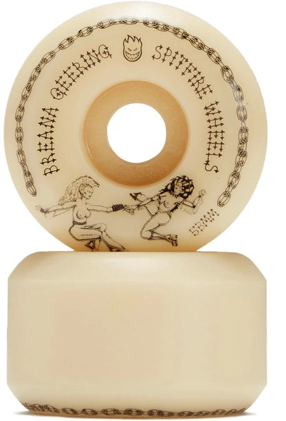 Spitfire Breana Geering Pro Formula Four Conical Full Skateboard Wheels Naturaal 53MM 99D