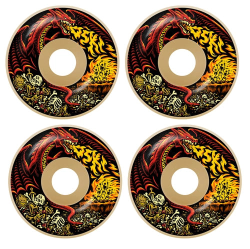 Spitfire Formula Four Radial Oski Scorched Wheels 57MM 99D skateboard wheels