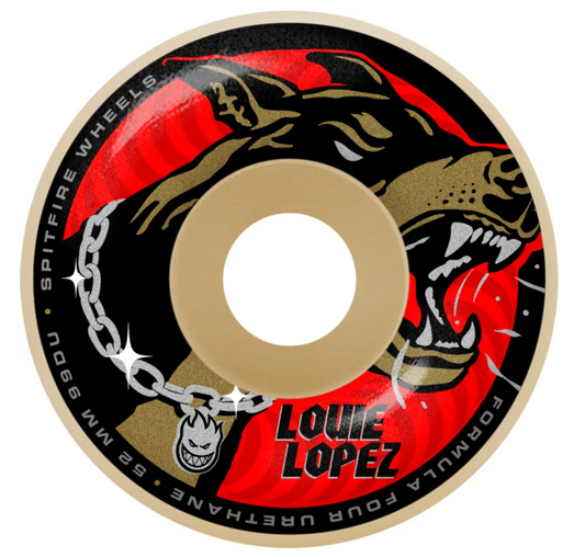 Spitfire Formula Four Classic Louie Lopez Unchained Wheels 52MM