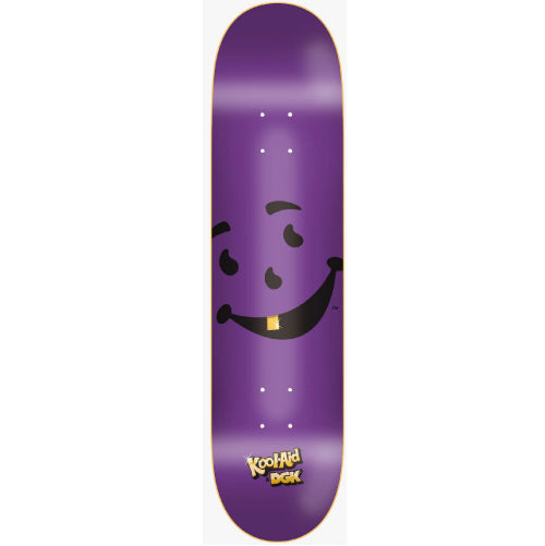 DGK X Kook-Aid Thirst Purple Skateboard Deck 8.06"
