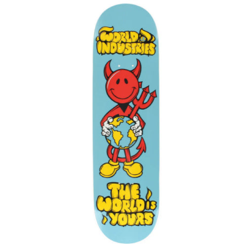 World Industries Devilman The World is Yours Skateboard Deck 8.25"