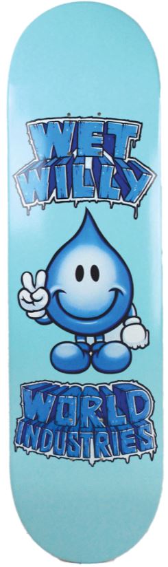 World Industries Ice Cold Wet Willy Skateboard Deck 8.25"