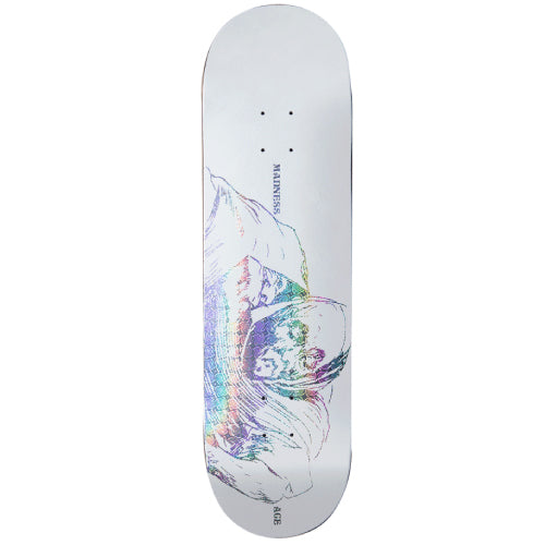 Madness Ace Rumors Impact Light Holographic Skateboard Deck 8.75"