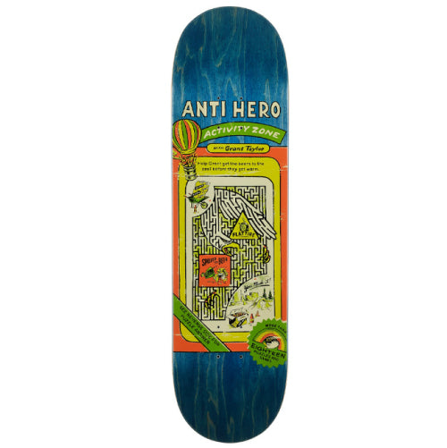 Antihero Grant Taylor Activity Zone Skateboard Deck 8.5"