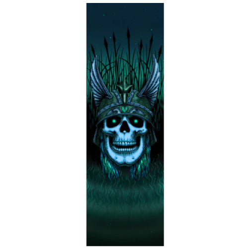 Powell Peralta Pro Andy Anderson Green Skull Griptape 10.5"