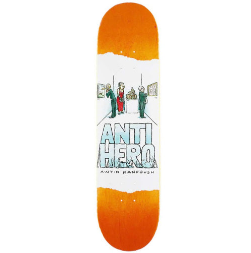 Antihero Austin Kanfoush Pro Expressions Orange Skateboard Deck 8.06"