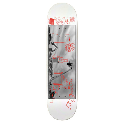 Krooked Ray Barbee X Mark Gonzales Aperture Skateboard Deck True Fit 8.06"
