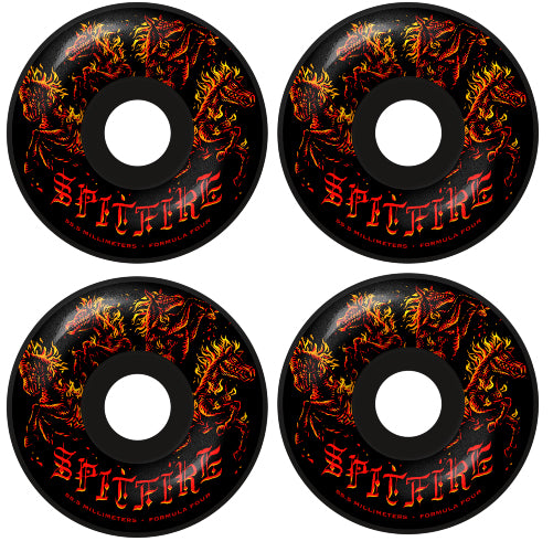 Spitfire F4 Radial Apocalypse Black 55.5MM 99D