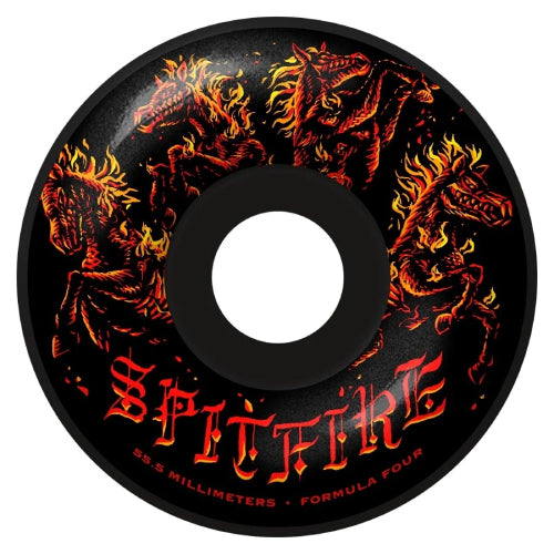 Spitfire F4 Radial Apocalypse Black 55.5MM 99D