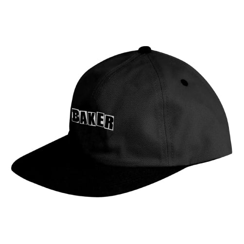 Baker Brand Logo Snapback Hat - Black