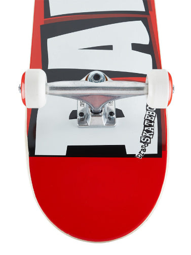 Baker Logo Complete Skateboard White, Red 8.0"