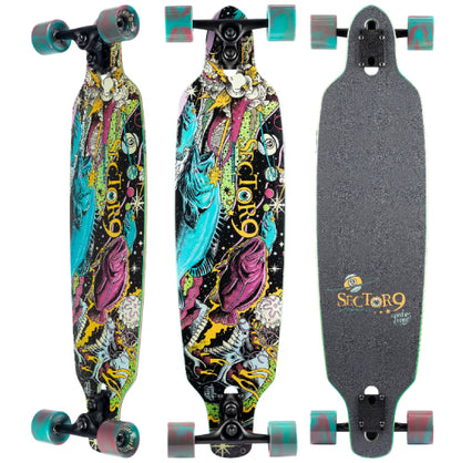 Sector 9 Fractal Battle Sidewinder Longboard Complete 36"