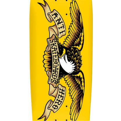 Antihero Team Shaped Beach Bum Skateboard Deck 9.55"