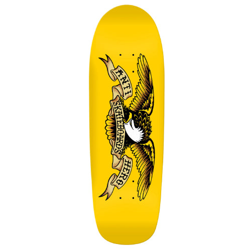 Antihero Team Shaped Beach Bum Skateboard Deck 9.55"