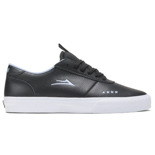 Lakai X Fourstar Manchester Skate Shoe - Black Pebble Leather