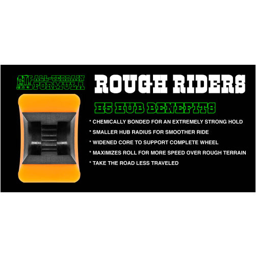 Bones ATF Rough Riders Runners Wheels Green 59MM 80A