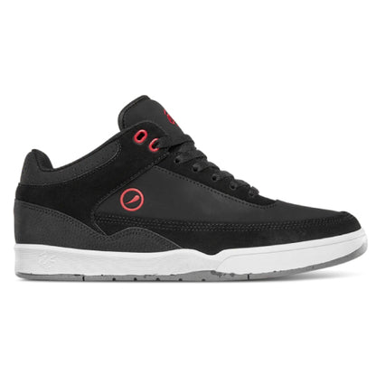 eS Stylus Mid Black Skate Shoe