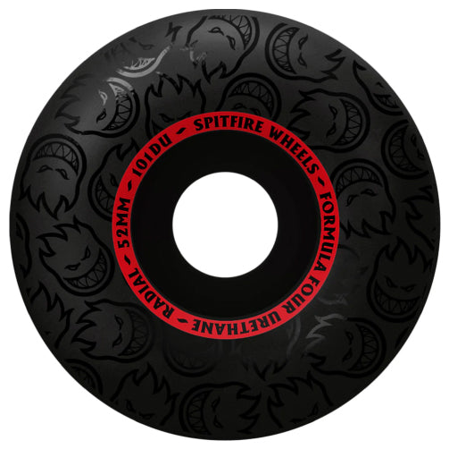 Spitfire F4 Radial Blackout Black, Red 52MM 101D