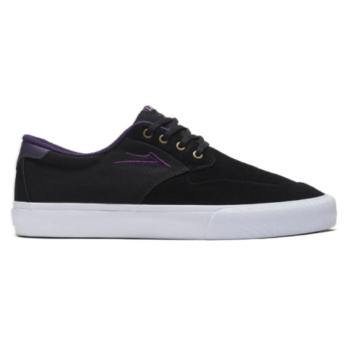 Lakai Riley 3 Skate Shoe - Black/Purple