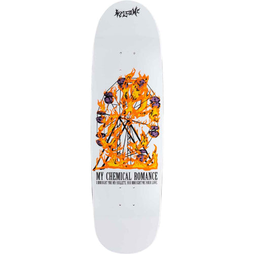 Welcome X My Chemical Romance Bullets Skateboard Deck 8.8"