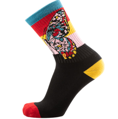 Psockadelic Butter Crew Socks