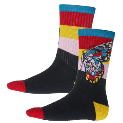 Psockadelic Butter Crew Socks