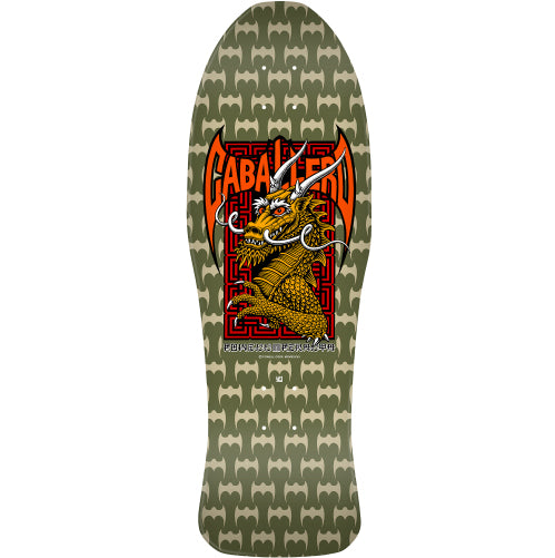 LIMITED Powell Peralta Bones Brigade Series 13 STEVE CABALLERO Dragon & Bats Green Deck