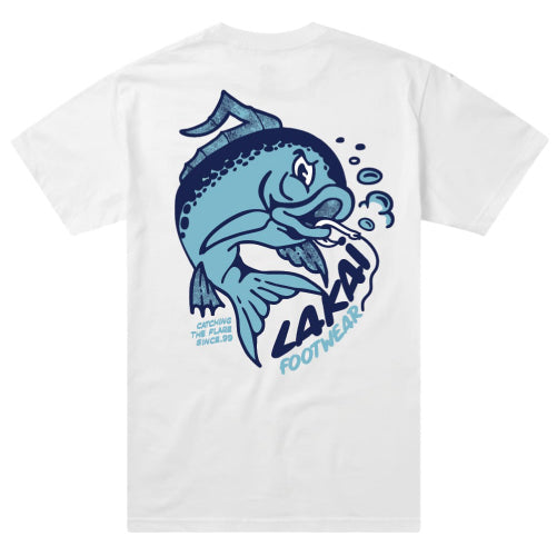 Lakai Catching the Flare Tee - White