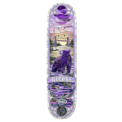 Real Nicole Hause Cathedral Skateboard Deck Full 8.25"