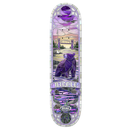 Real Nicole Hause Cathedral Skateboard Deck Full 8.25"