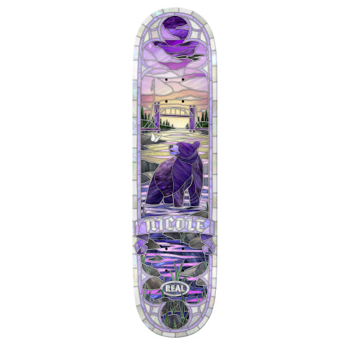 Real Nicole Hause Cathedral Skateboard Deck Full 8.25"