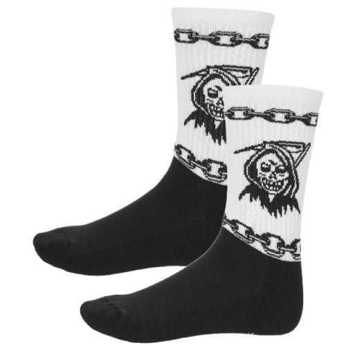 Psockadelic Chain Reaper Crew Socks