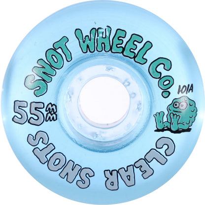 Snot Originals Swirls Wheels Clear Blue 55MM 101A