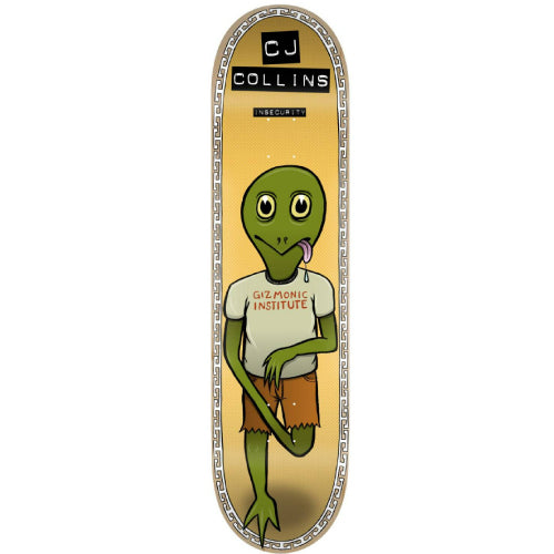 Toy Machine CJ Collins Insecurity Skateboard Deck 8.25"