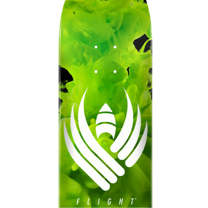 Powell Peralta Color Burst Flight Skateboard Deck Lime 8.5"
