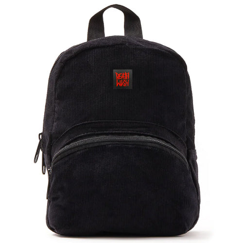 Deathwish Deathstack Black Corduroy Backpack