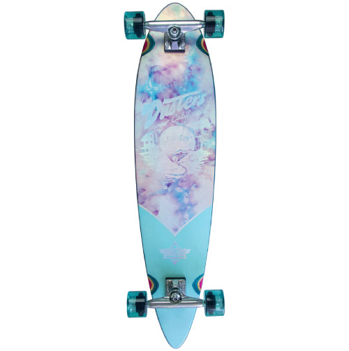 Dusters Crusin Chrome Holographic Longboard Complete 37"