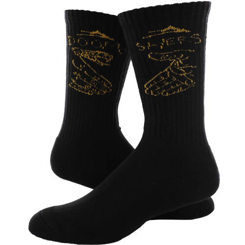 Lakai X Doomsayers Crew Socks Black